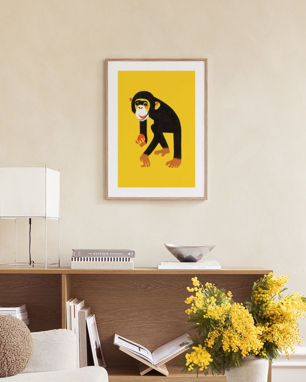 Vintage Monkey Print