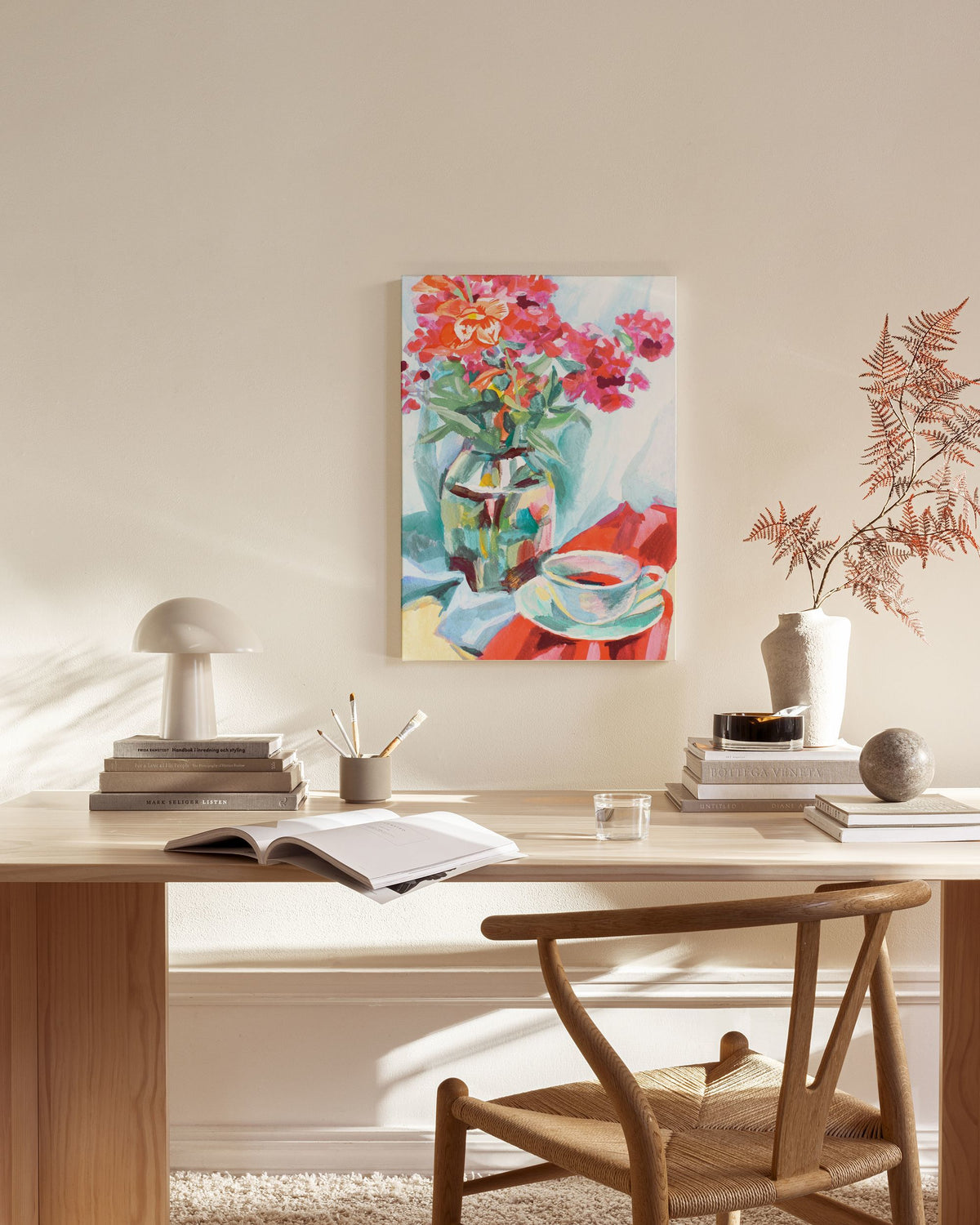 Exposition D'art No1 Canvas print