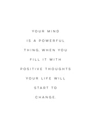 Your Mind, Print