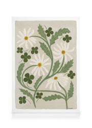 Megan Galante - Clover Floral Canvas print