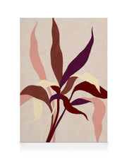 Linen Leaves Canvas