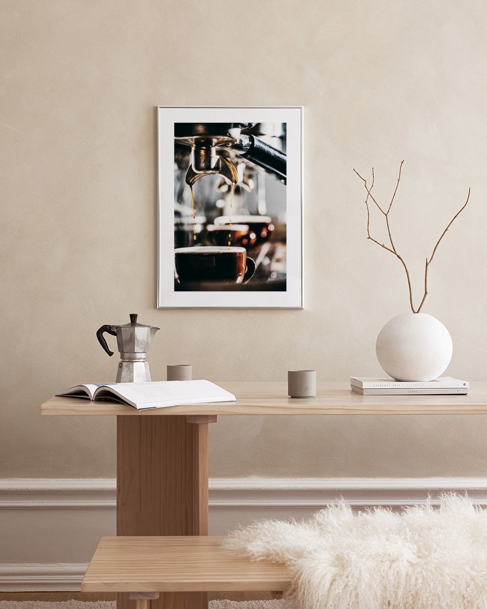 Espresso Drops Print