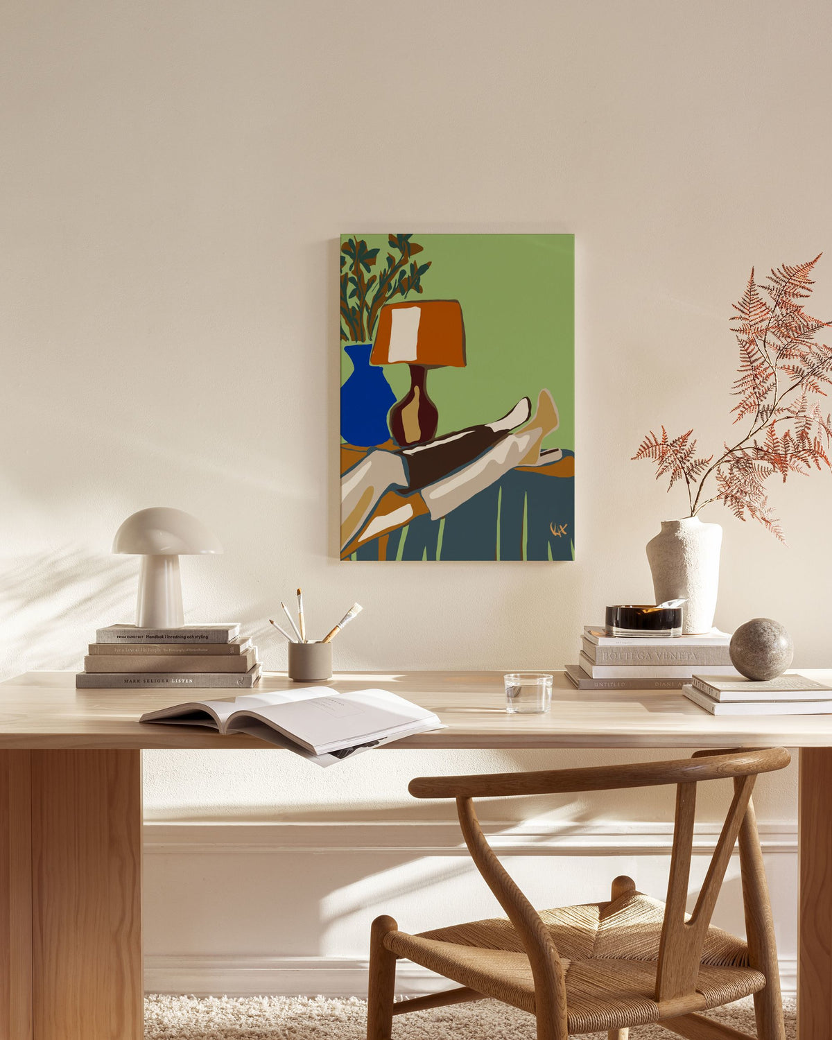 KH Studio - Take My Love, Take It Down Canvas print