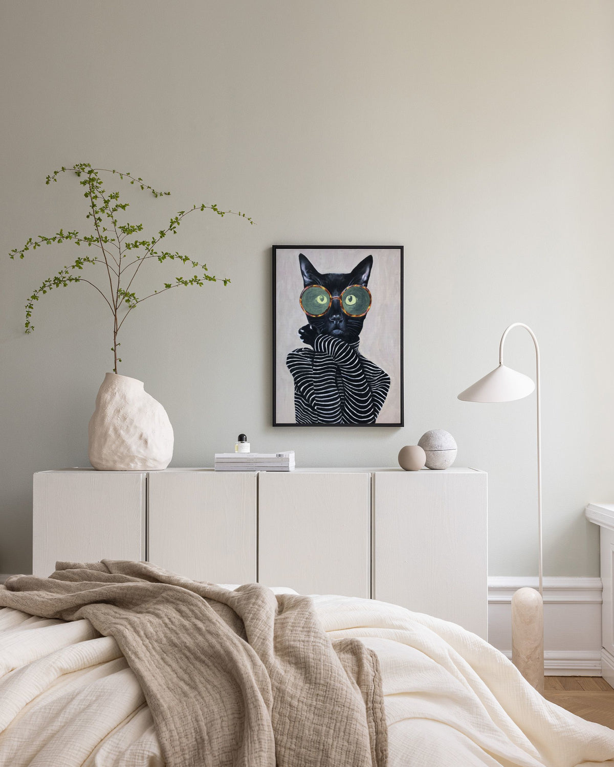 Coco De Paris - Fashion Cat Canvas print