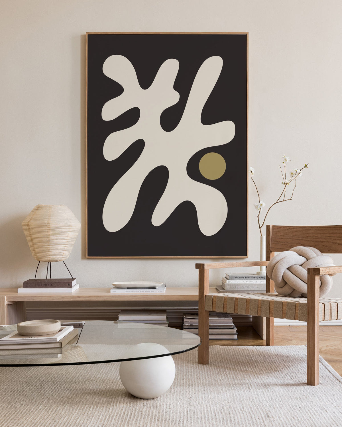 Midnight Reef Canvas print