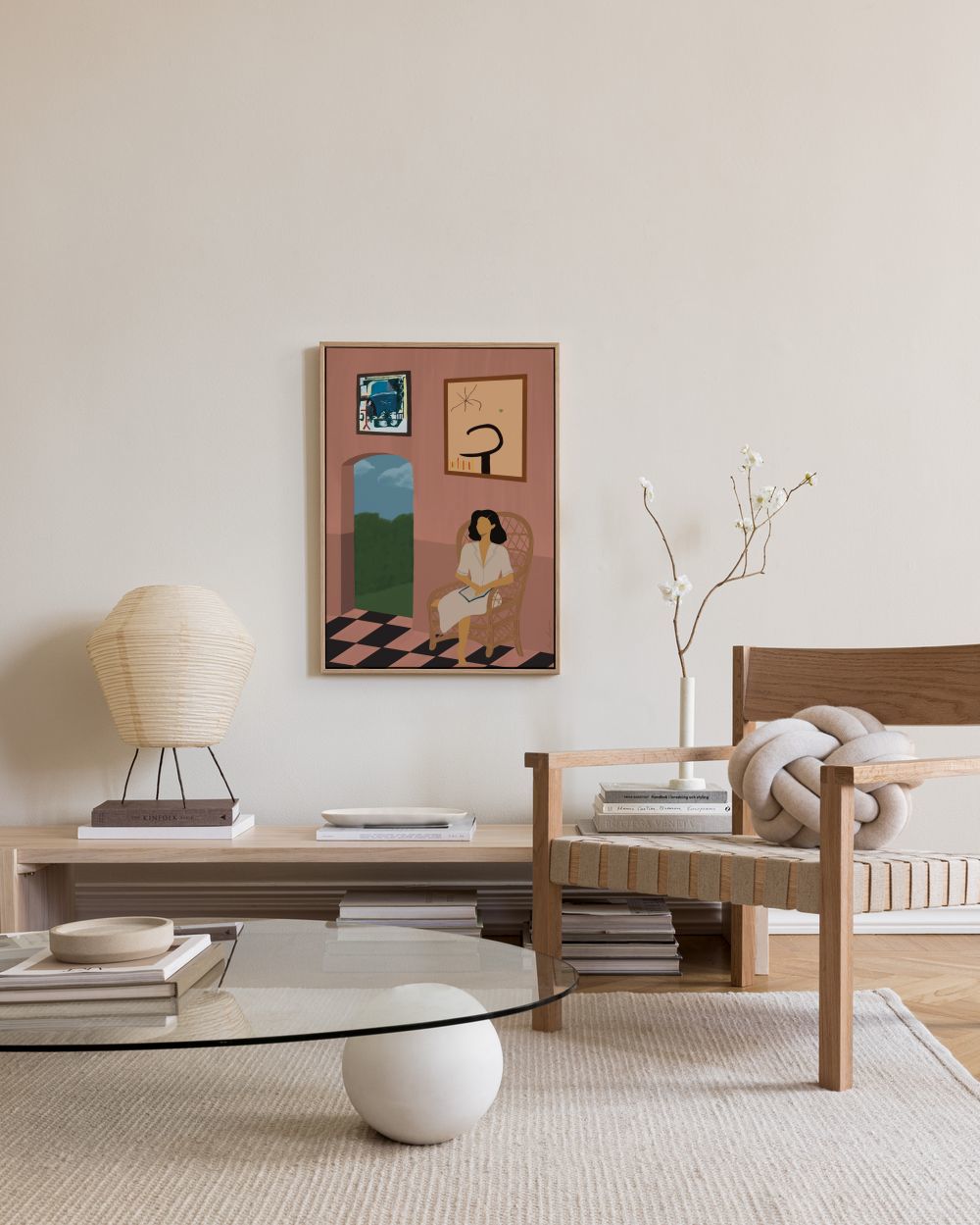 Marta Leyva - The Catalan Apartment Canvas print