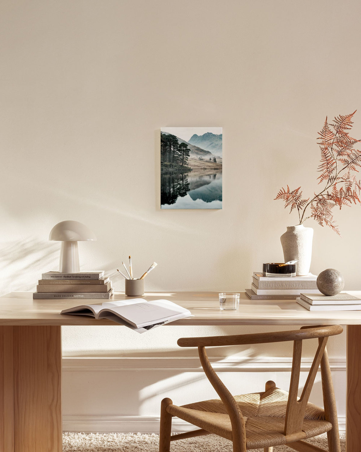 Lake Reflection Canvas print