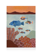 Karina Jambrak - A Swim in the Ocean Canvas print