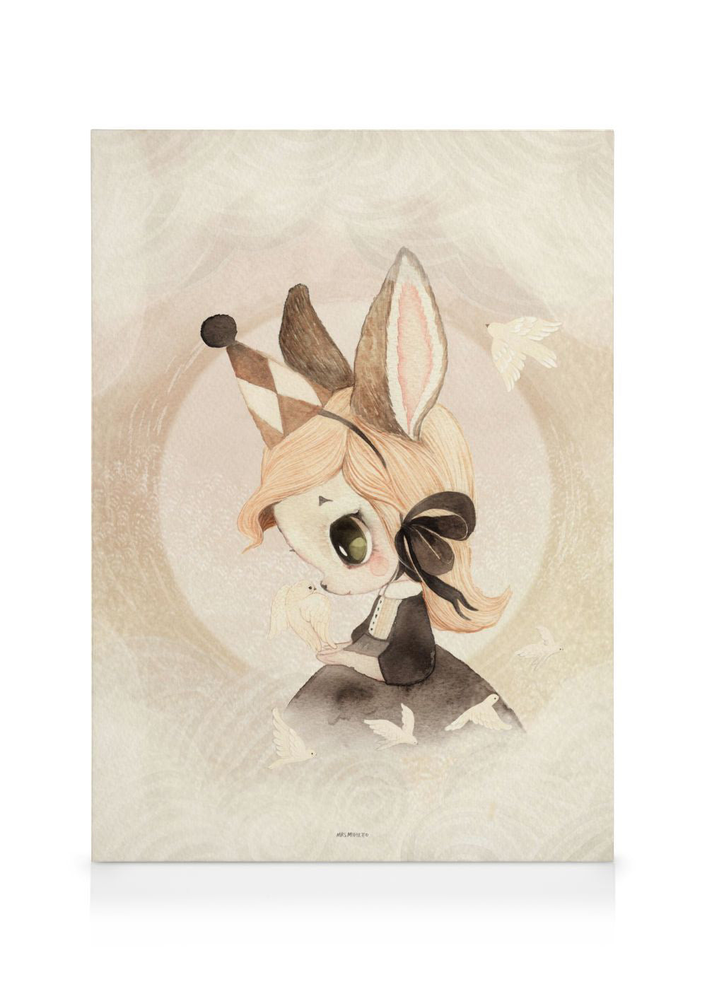 Miss Saga Canvas print