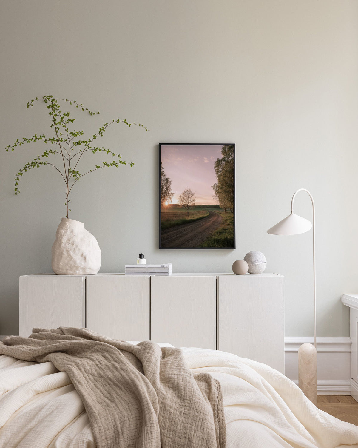 Sunset Road Canvas print