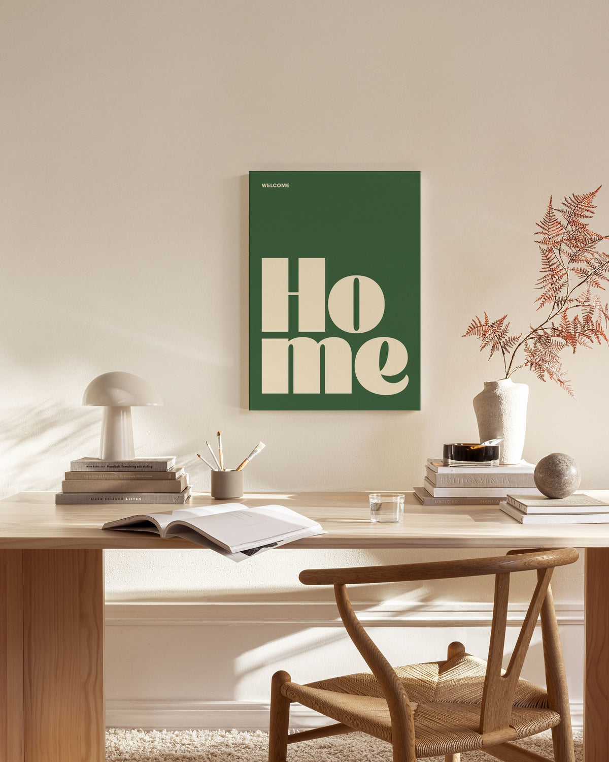 Welcome Home Canvas print