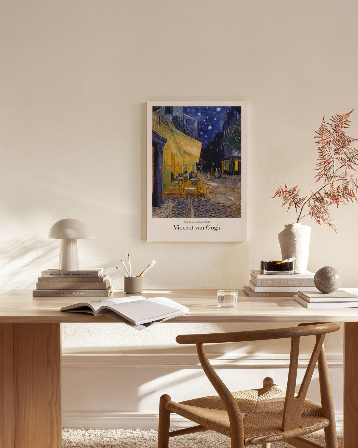 Van Gogh - Café Terrace at Night Canvas print