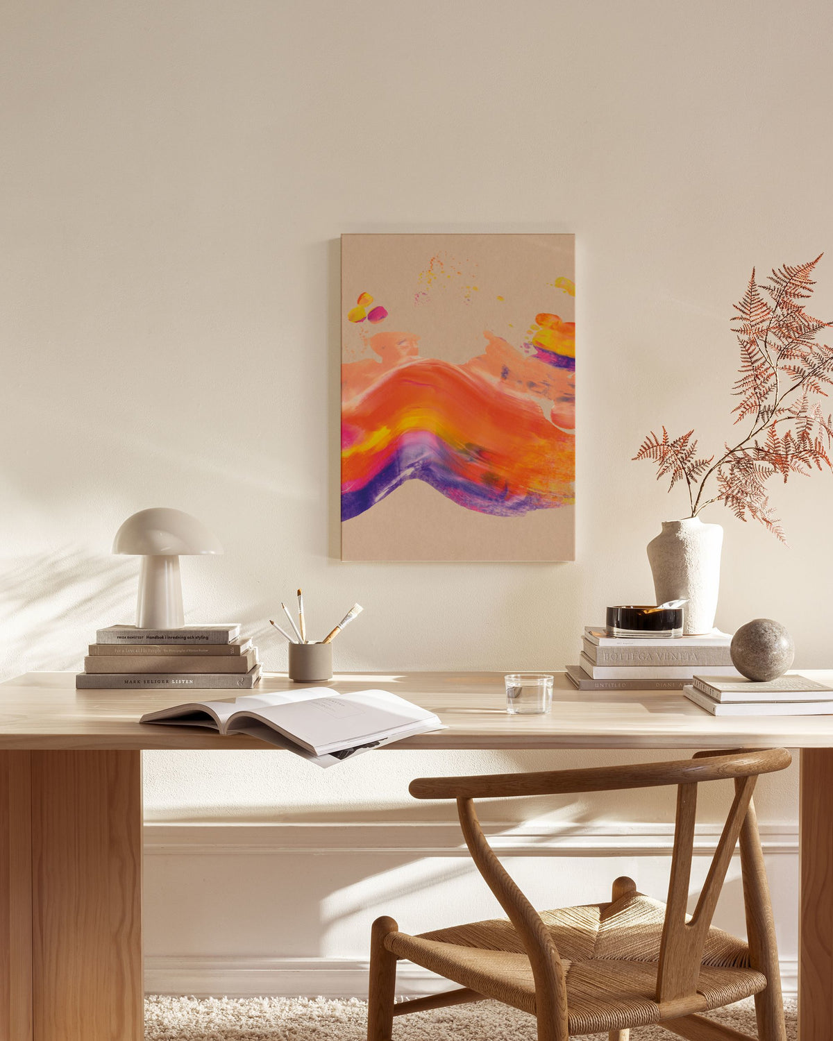 Sunset Stroke No2 Canvas print