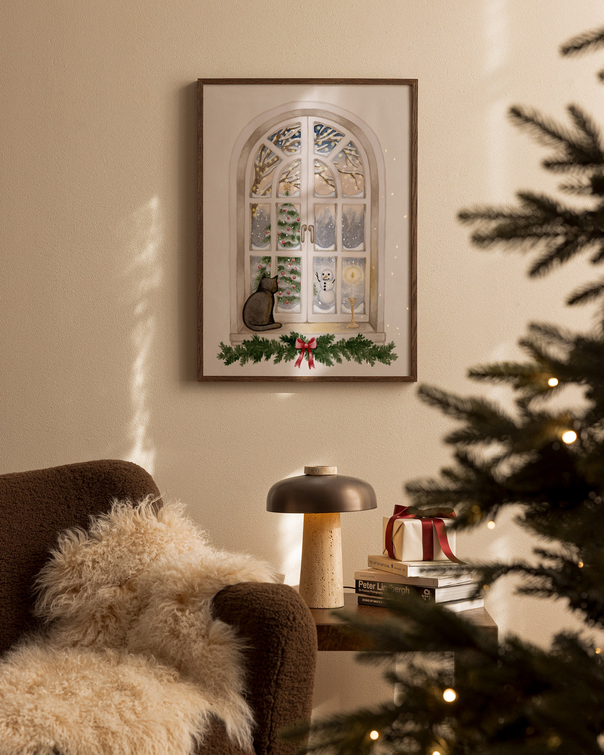 Christmas Outside Print