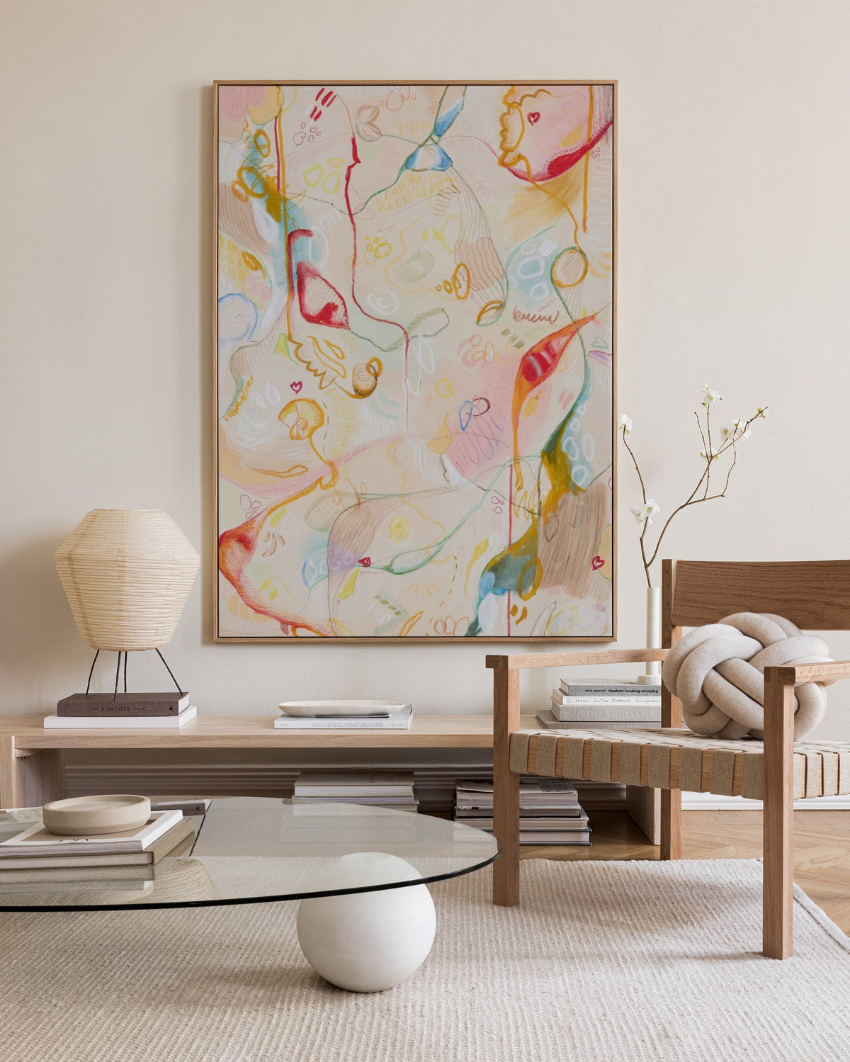 Plot Twist Canvas print