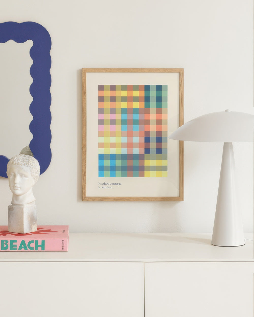Courage to Bloom Print