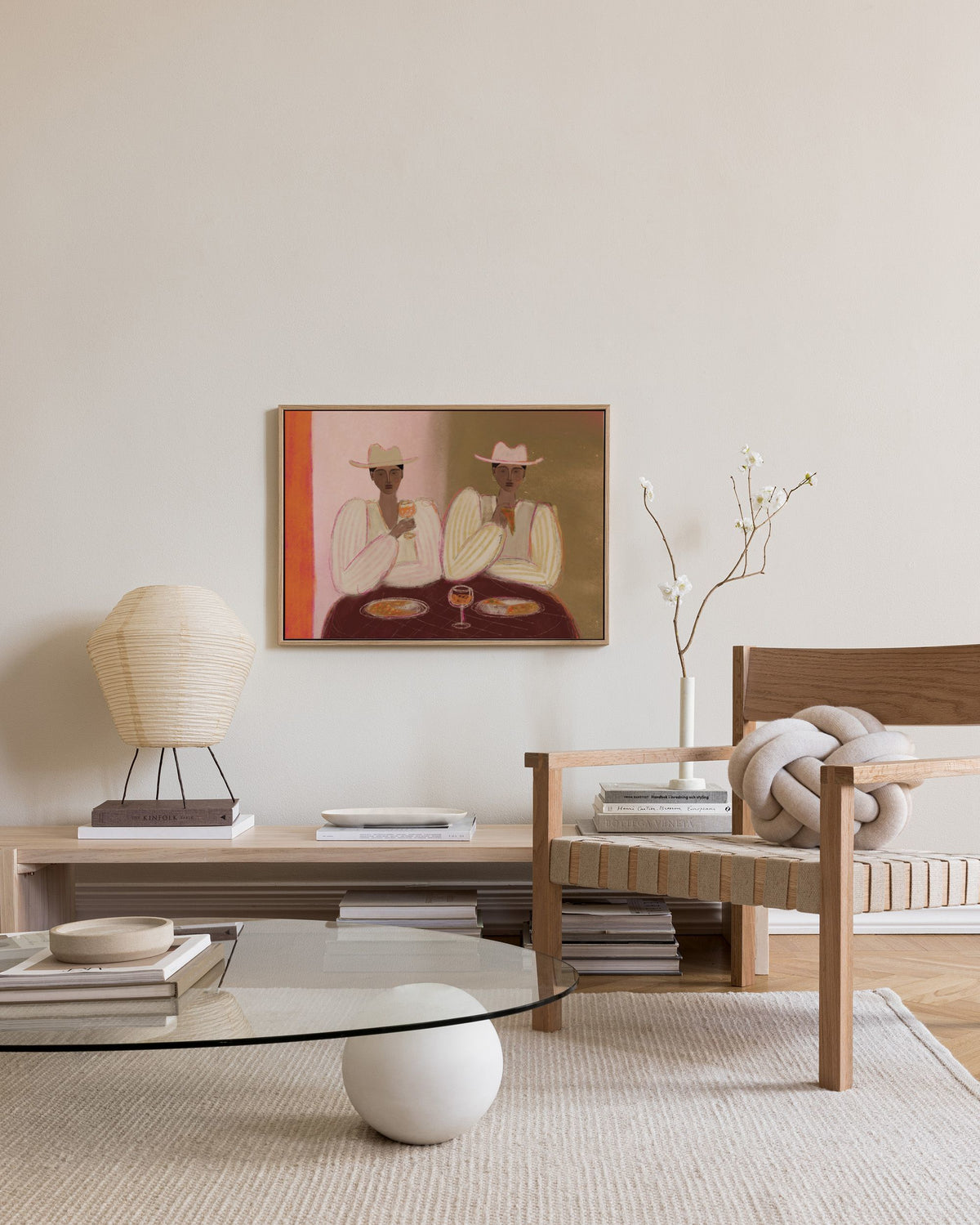 Studio Vreeken - Aperol Pizza Party Leinwandbild
