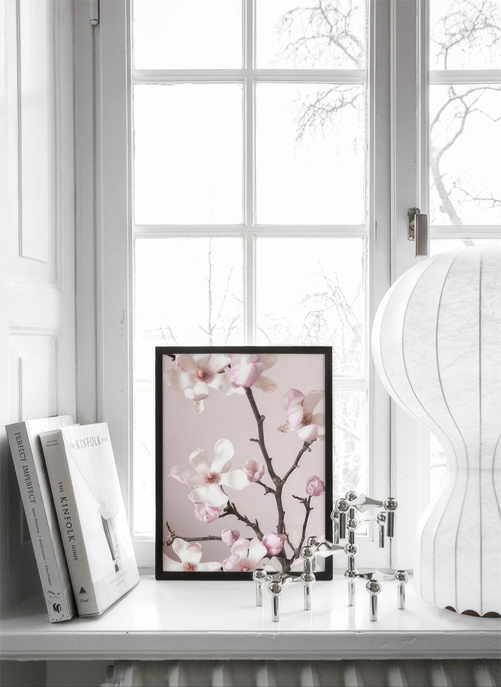 Pink Spring Flower Print
