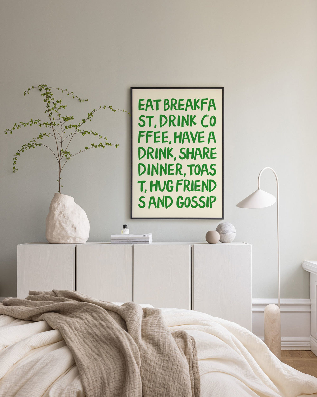 Kitchen Habits Canvas print