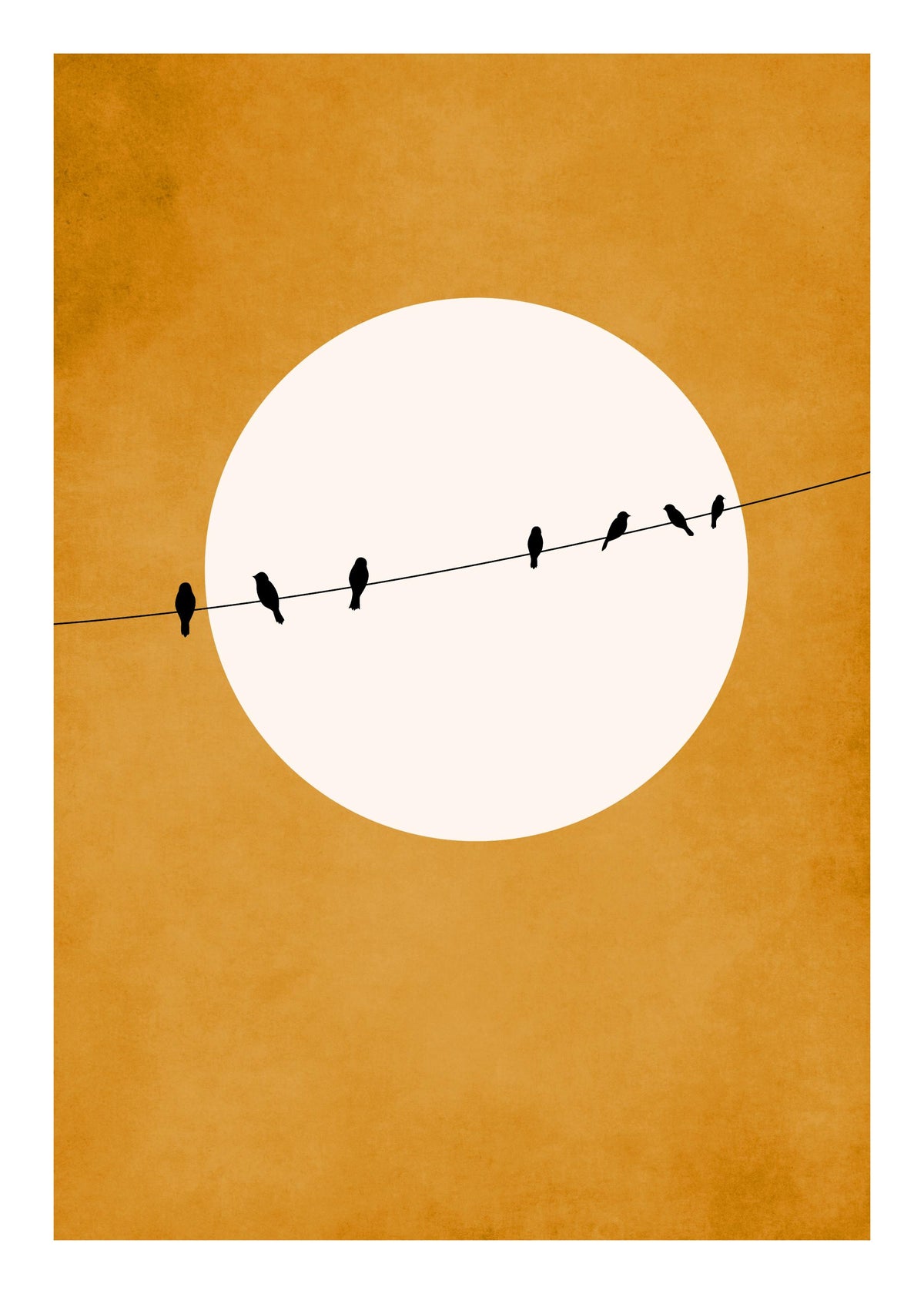 Boris Draschoff  Kubistika - Chirping and Chilling Print