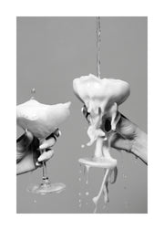 Pouring Champagne Print