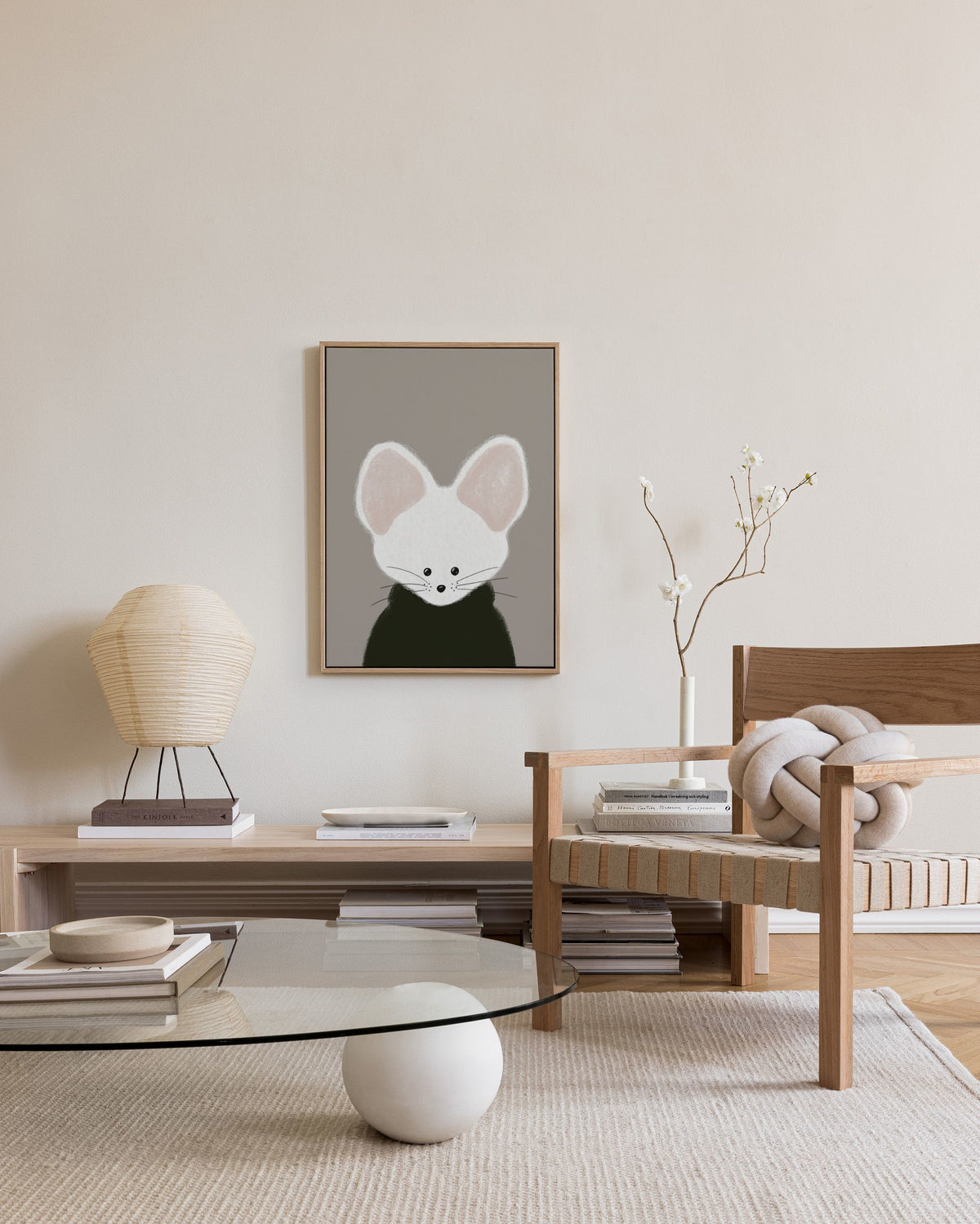 Bibbi Canvas print