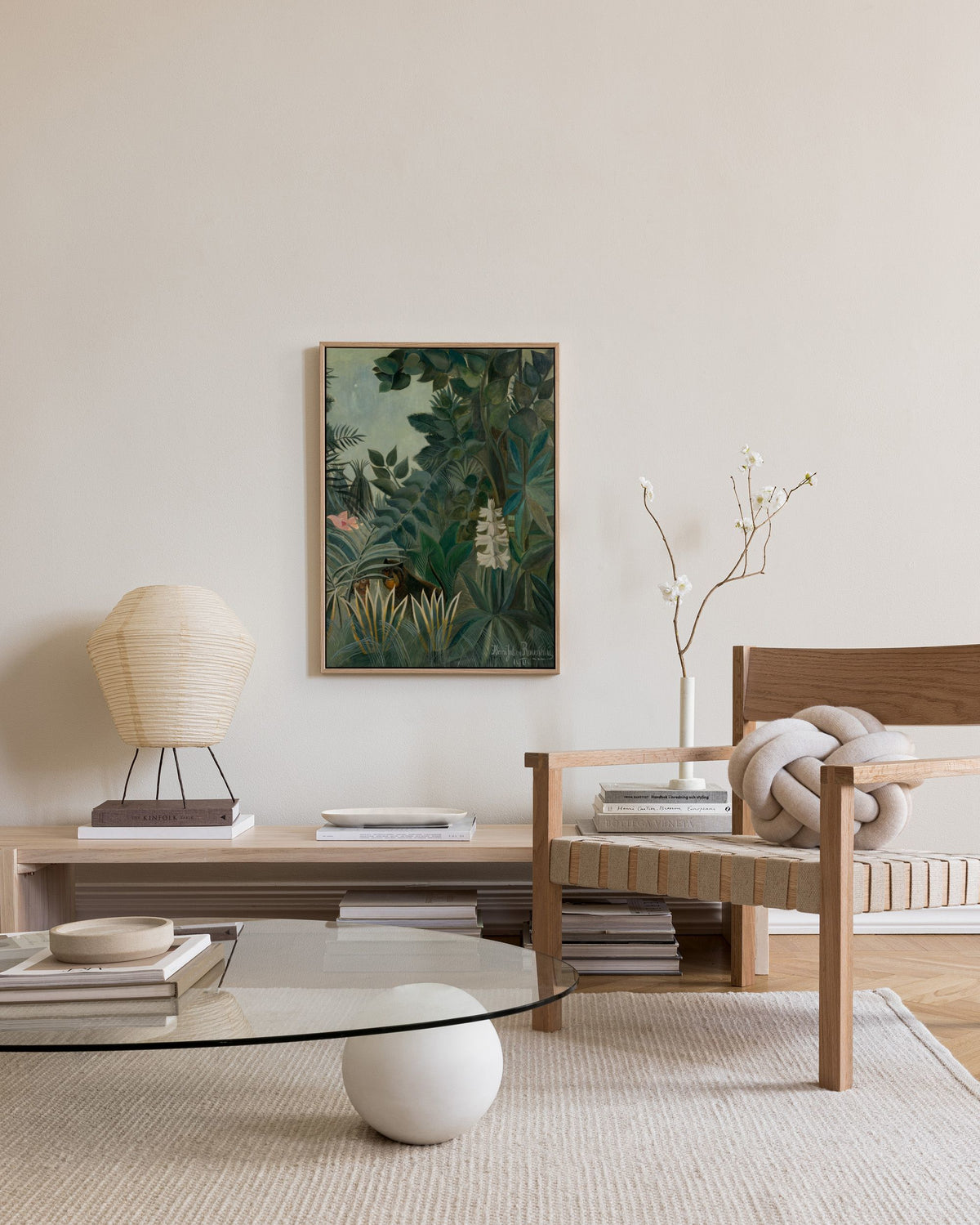 Rousseau - The Equatorial Jungle Canvas print