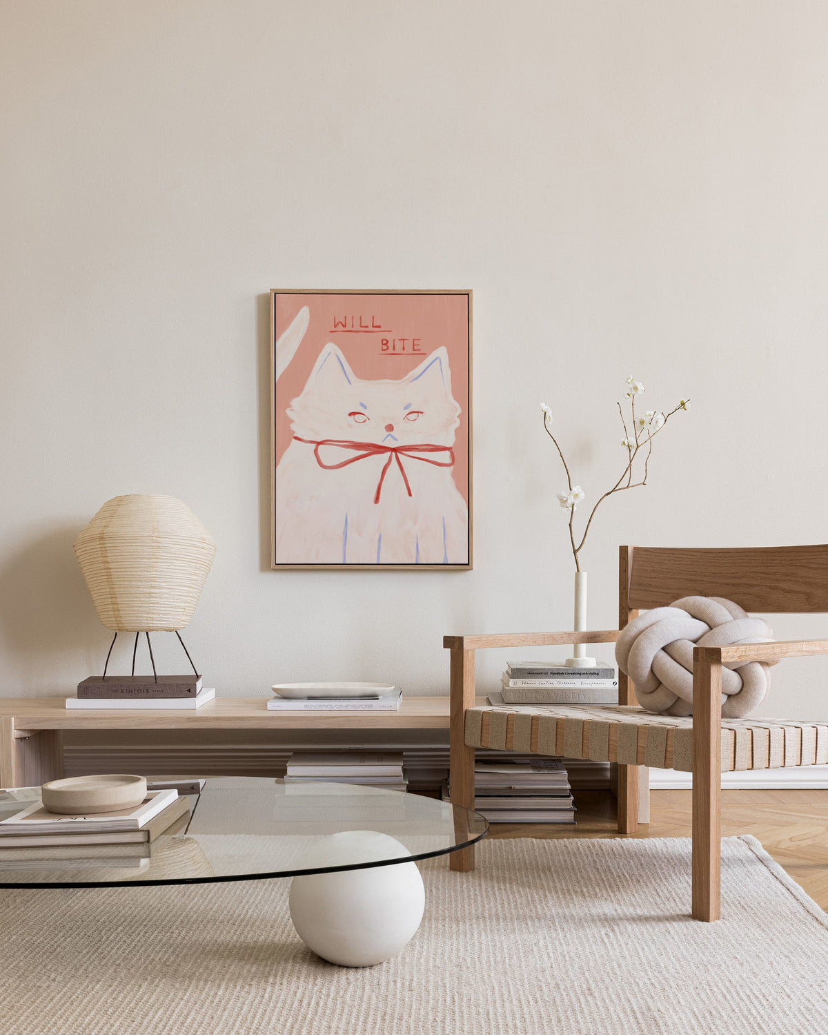 Kit Agar - Will Bite Canvas print