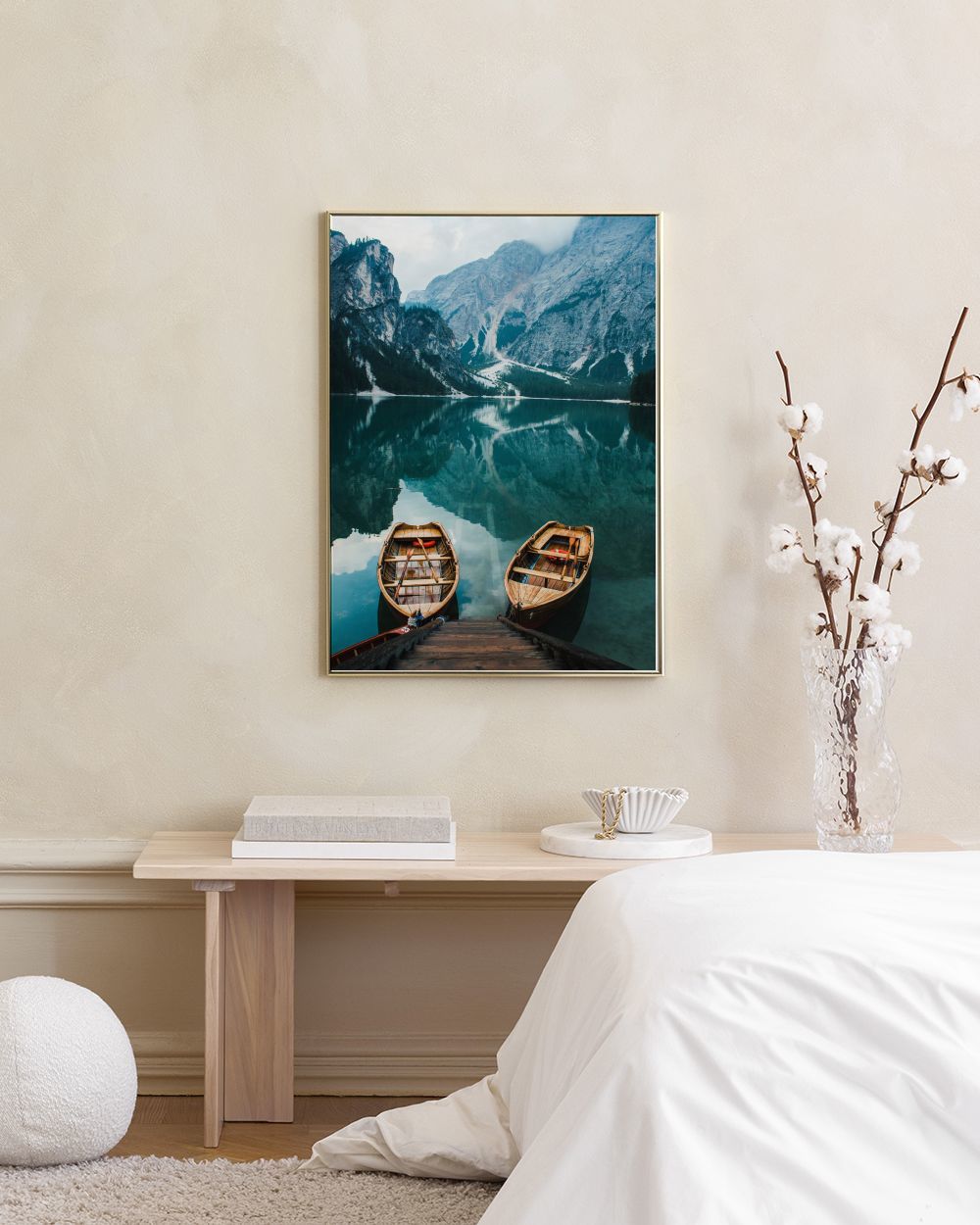 Two in the Lake Print