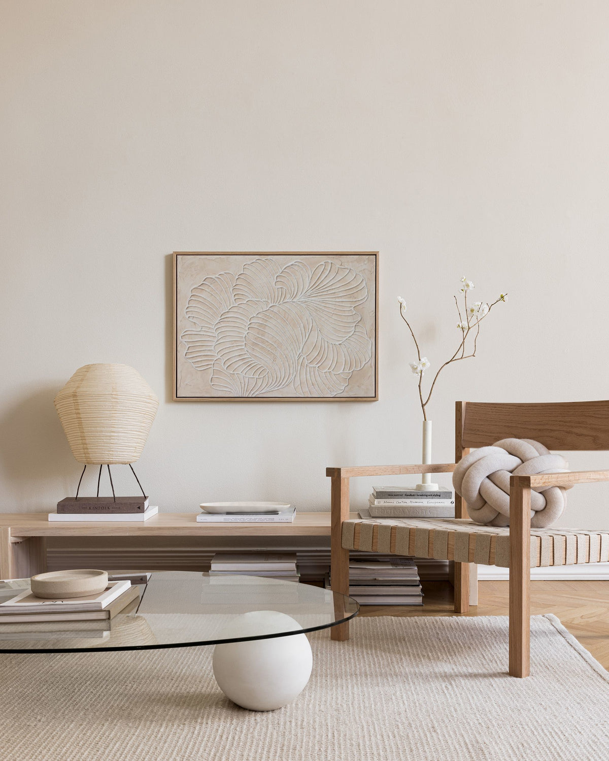 Textured Lines Canvas print
