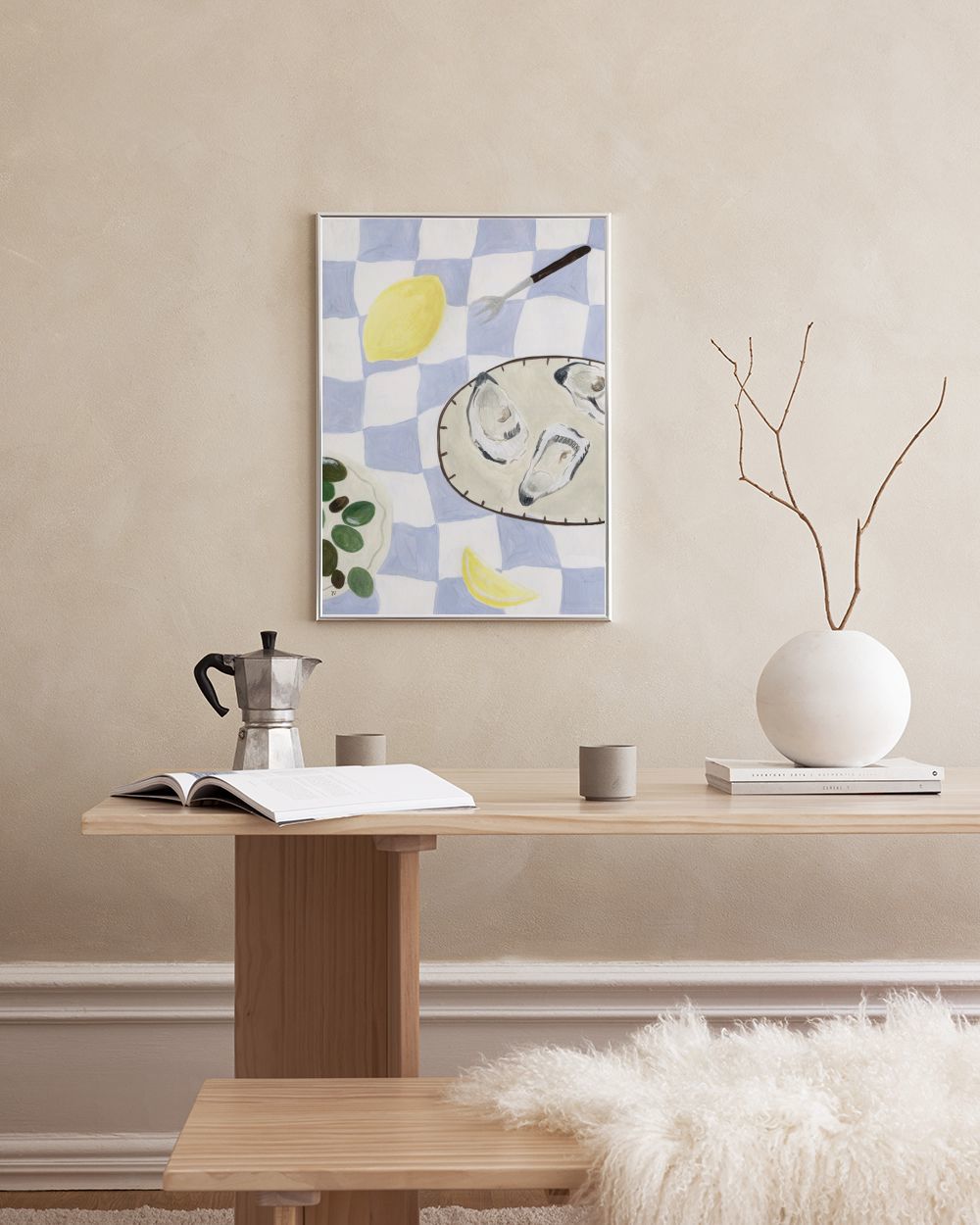 Isabelle Vandeplassche - Oysters and Olives  Print