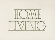 Home Living Print