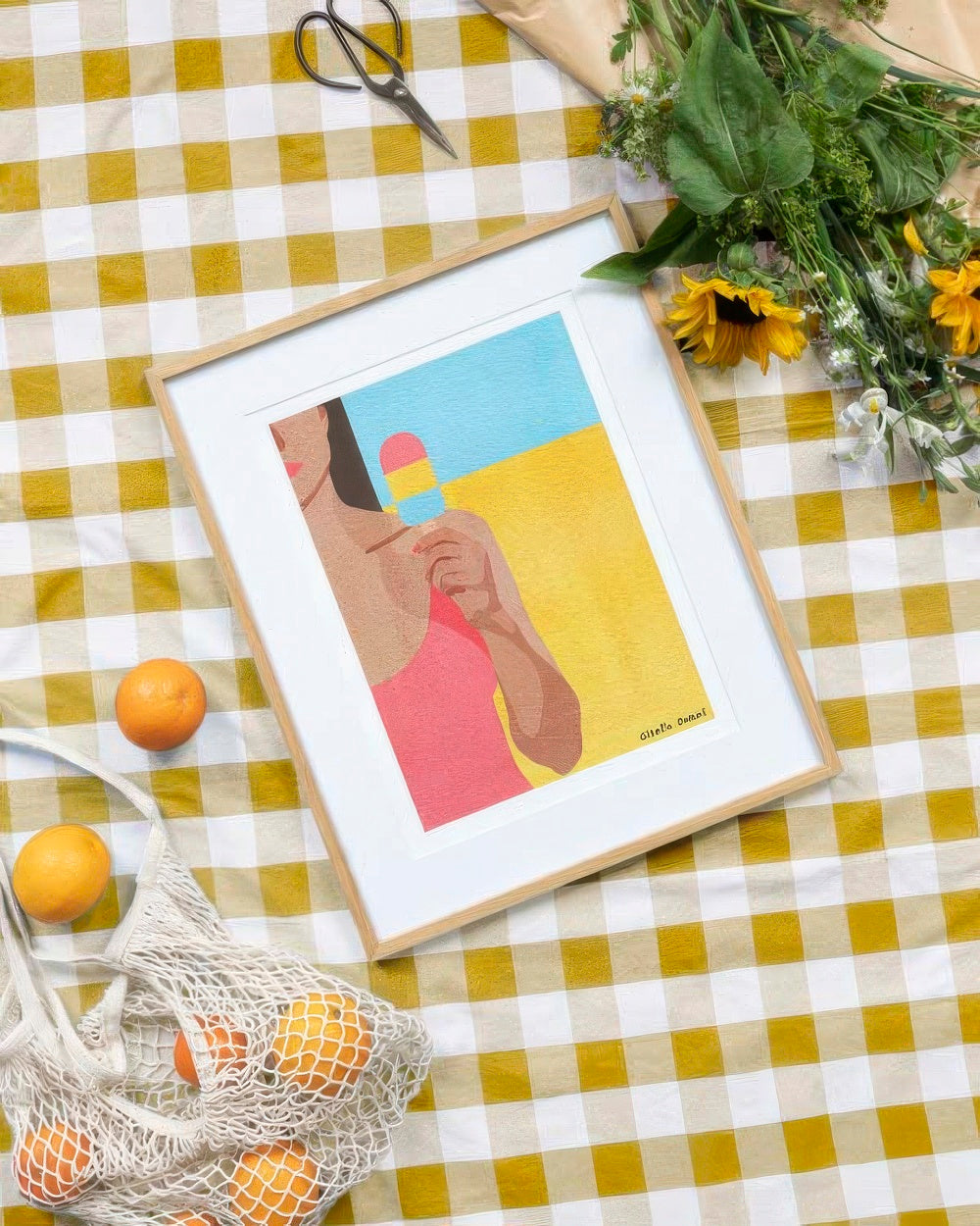 Giselle Dekel – Popsicle Print