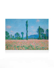 Monet - Poppy Field (Giverny) Canvas print