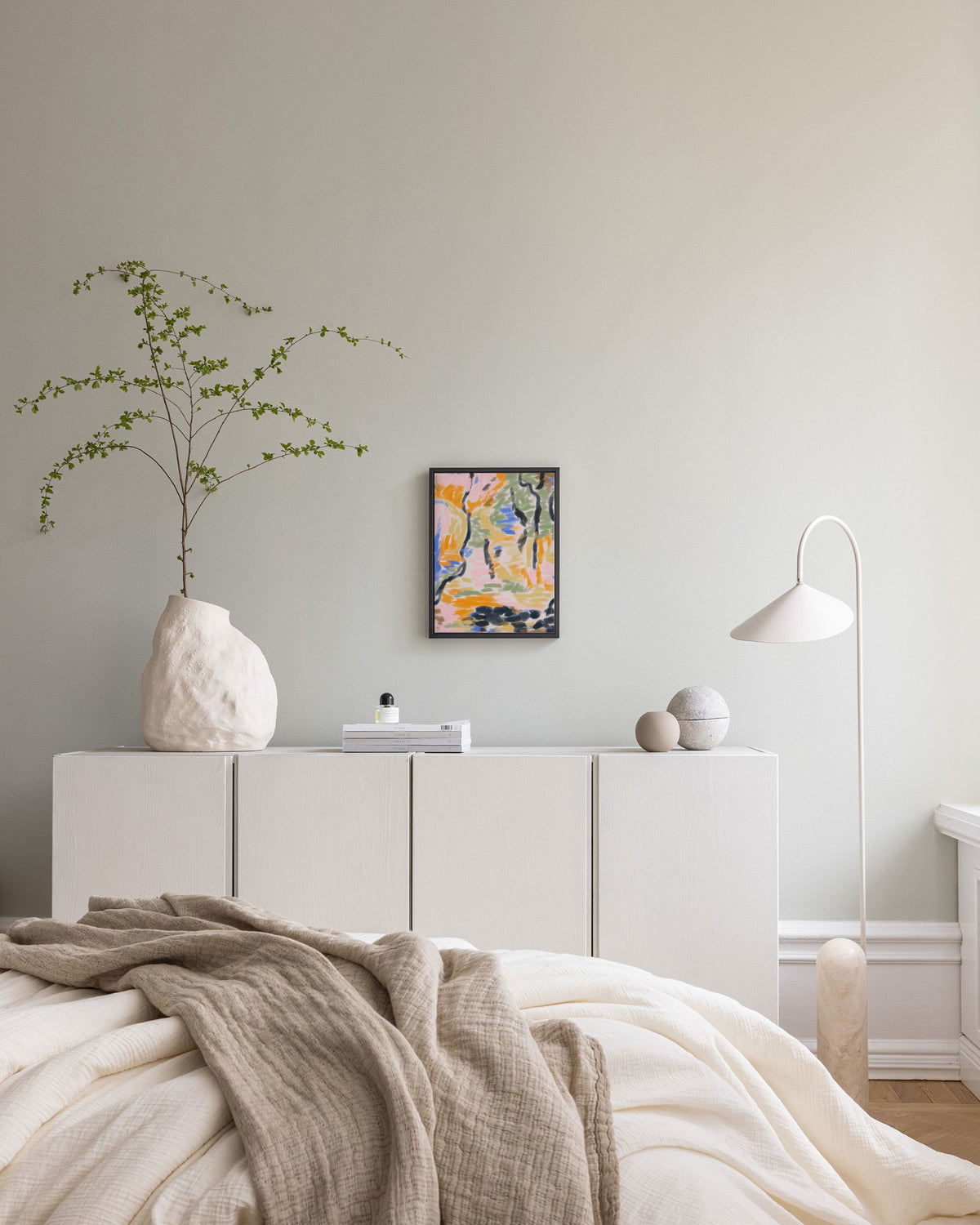 Le Jardin No1 Canvas print