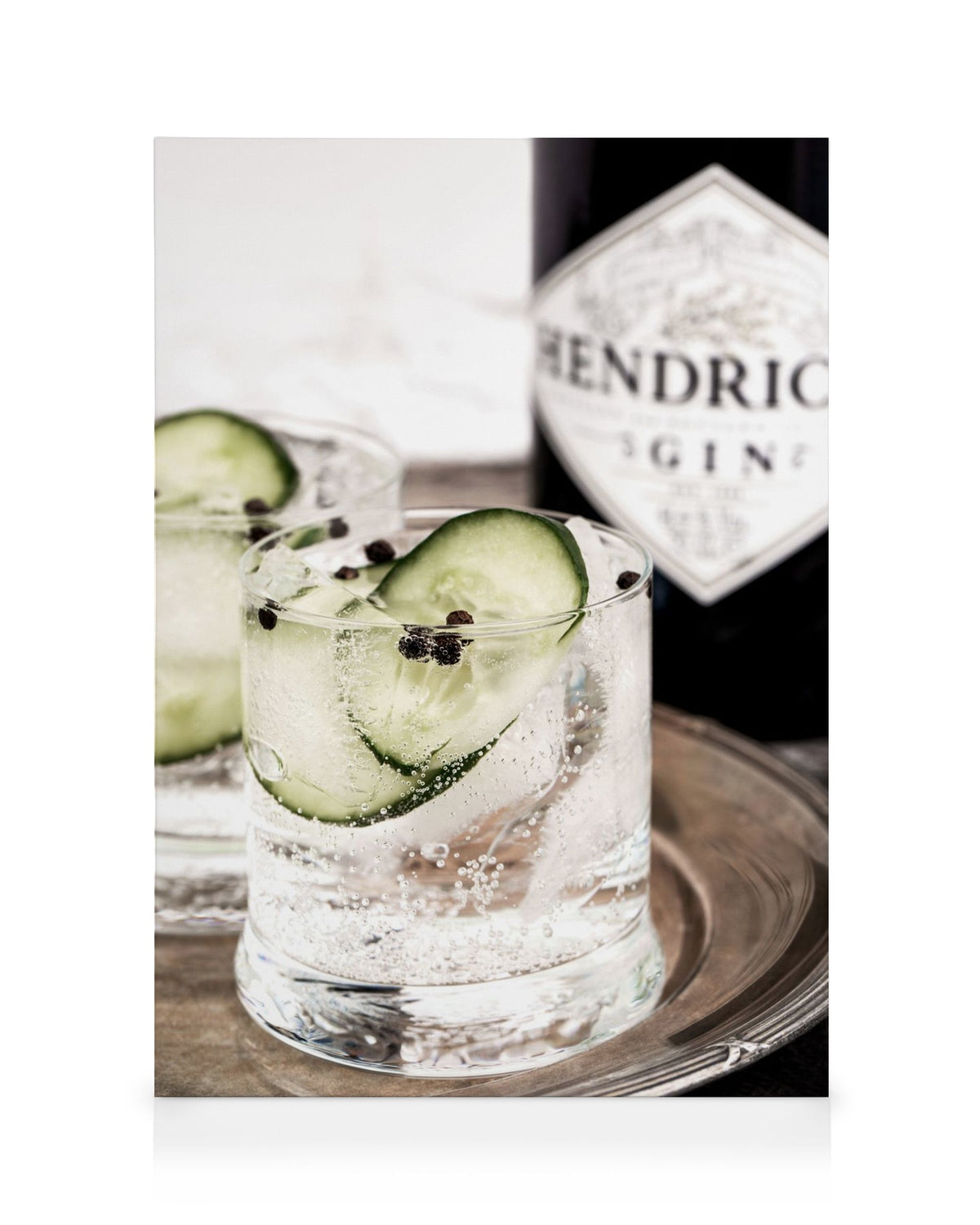 Gin & Tonic Drink Canvas print