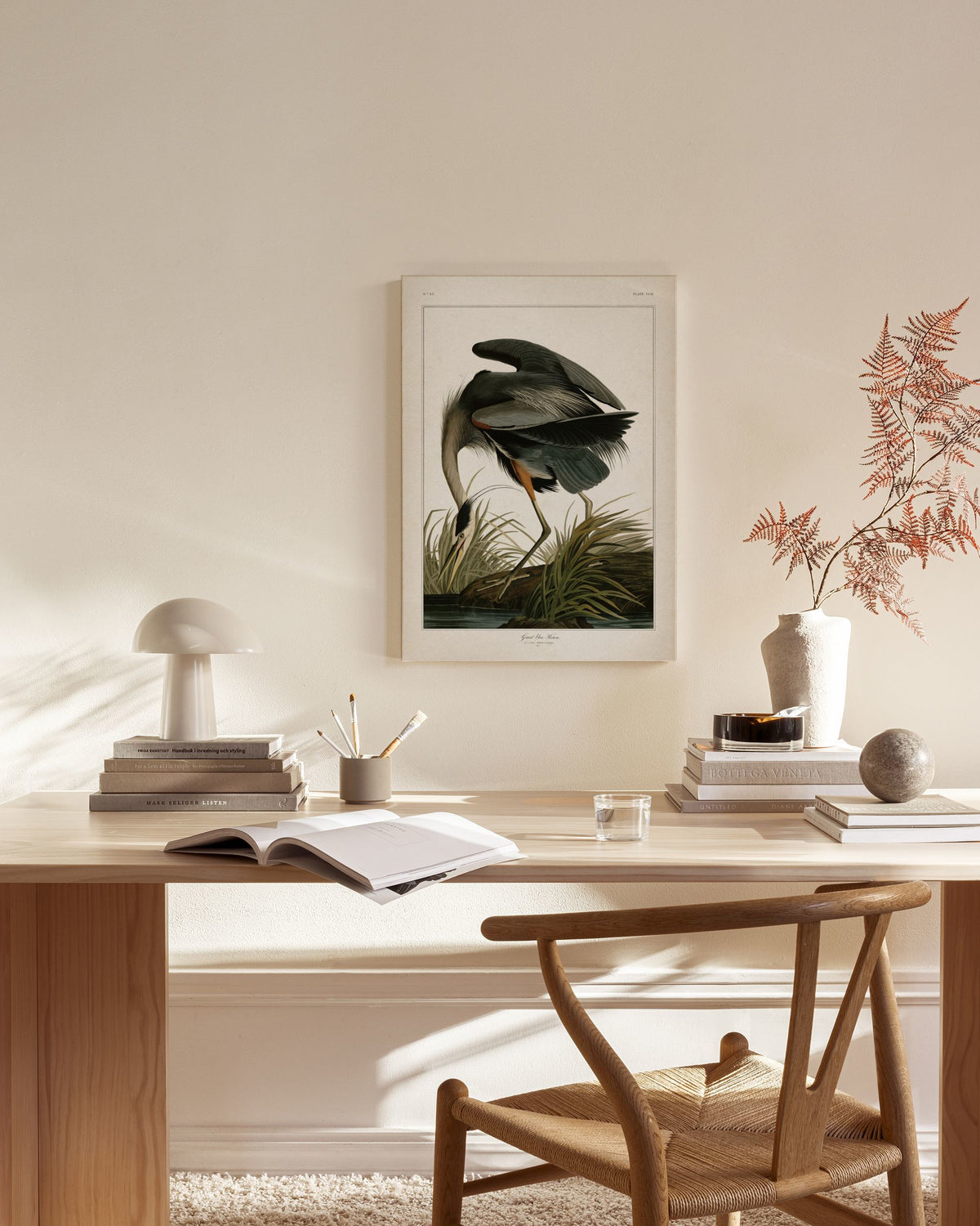 Great Blue Heron Canvas print
