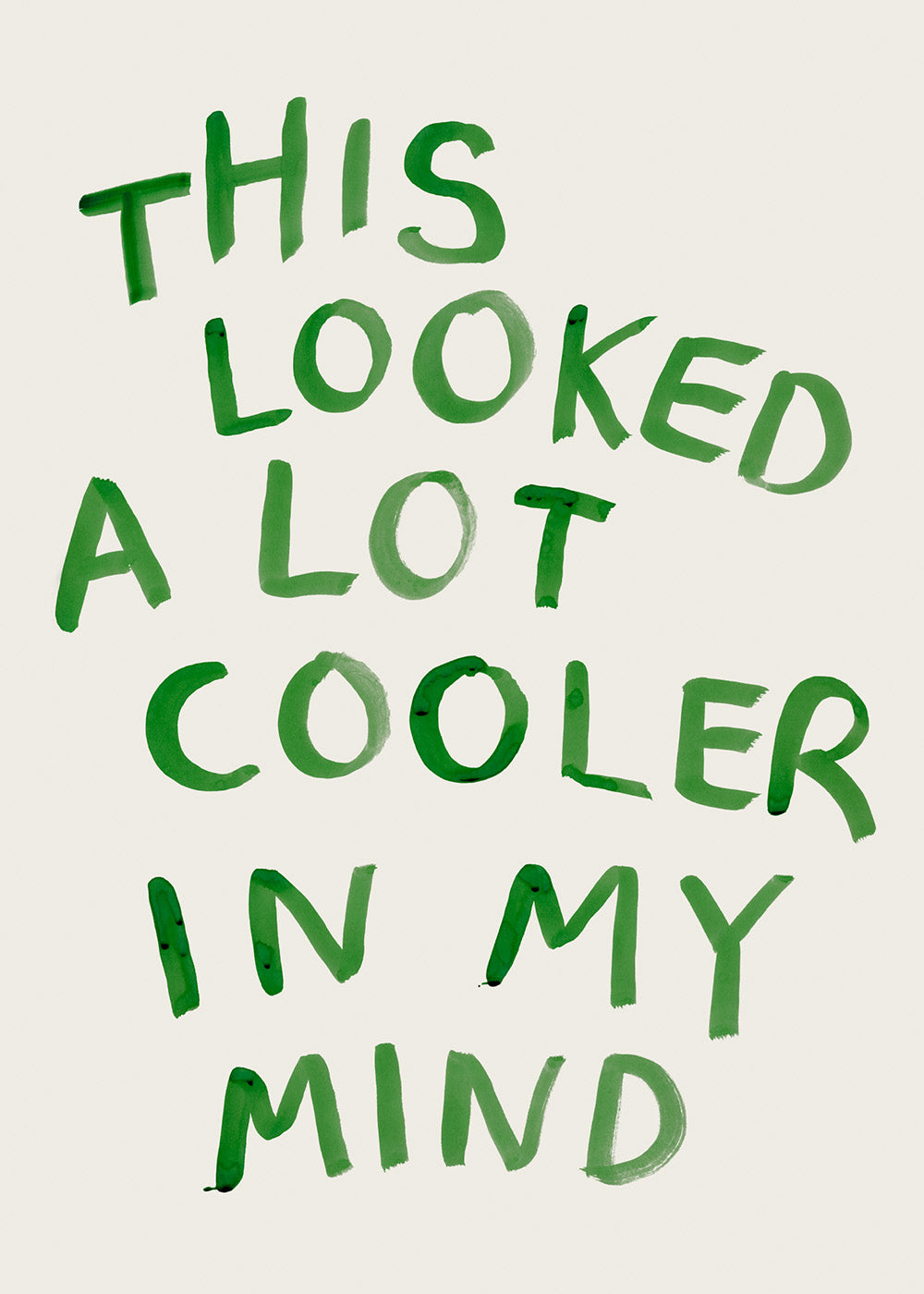 Cooler in My Mind Print