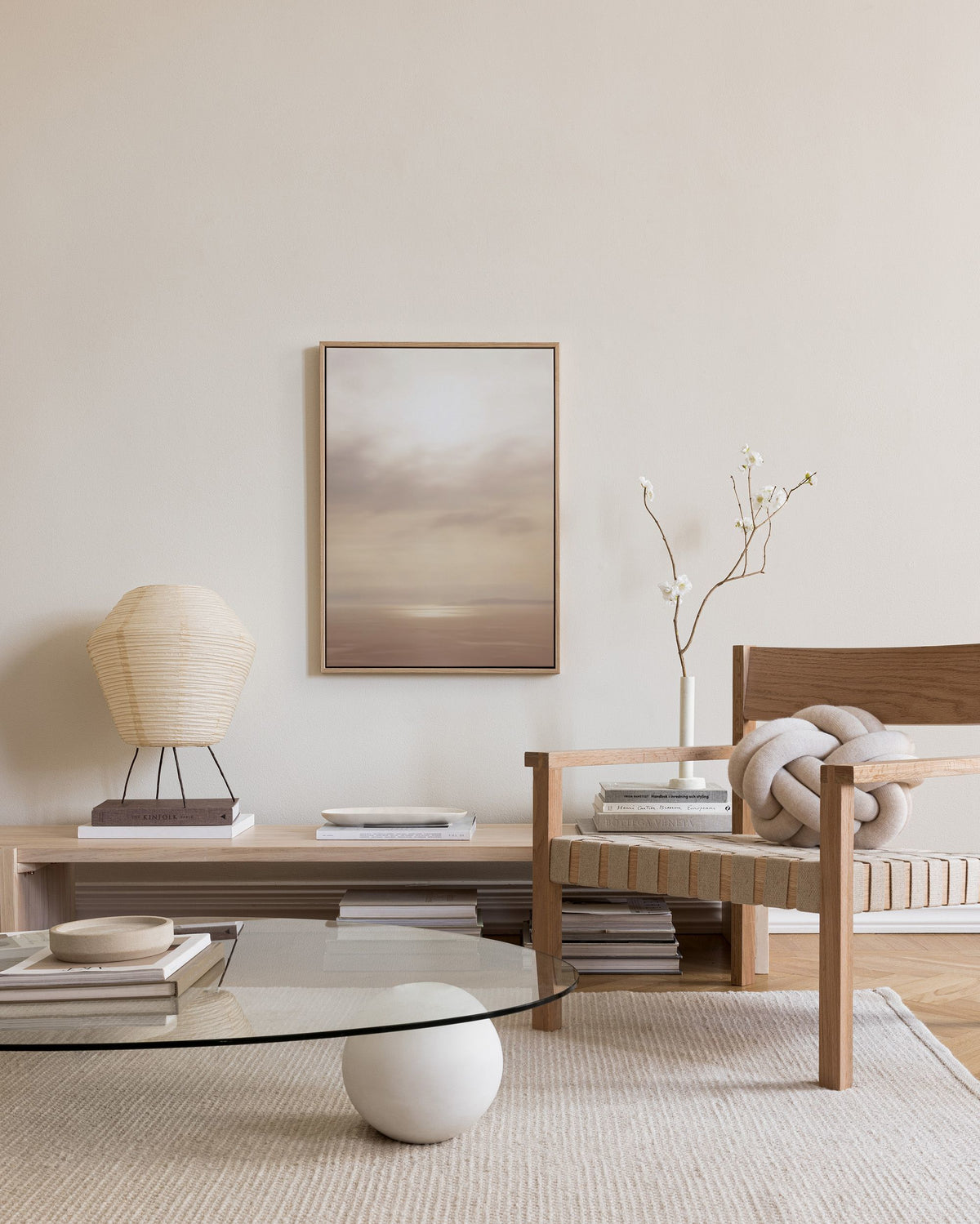 Soft Sky Canvas print