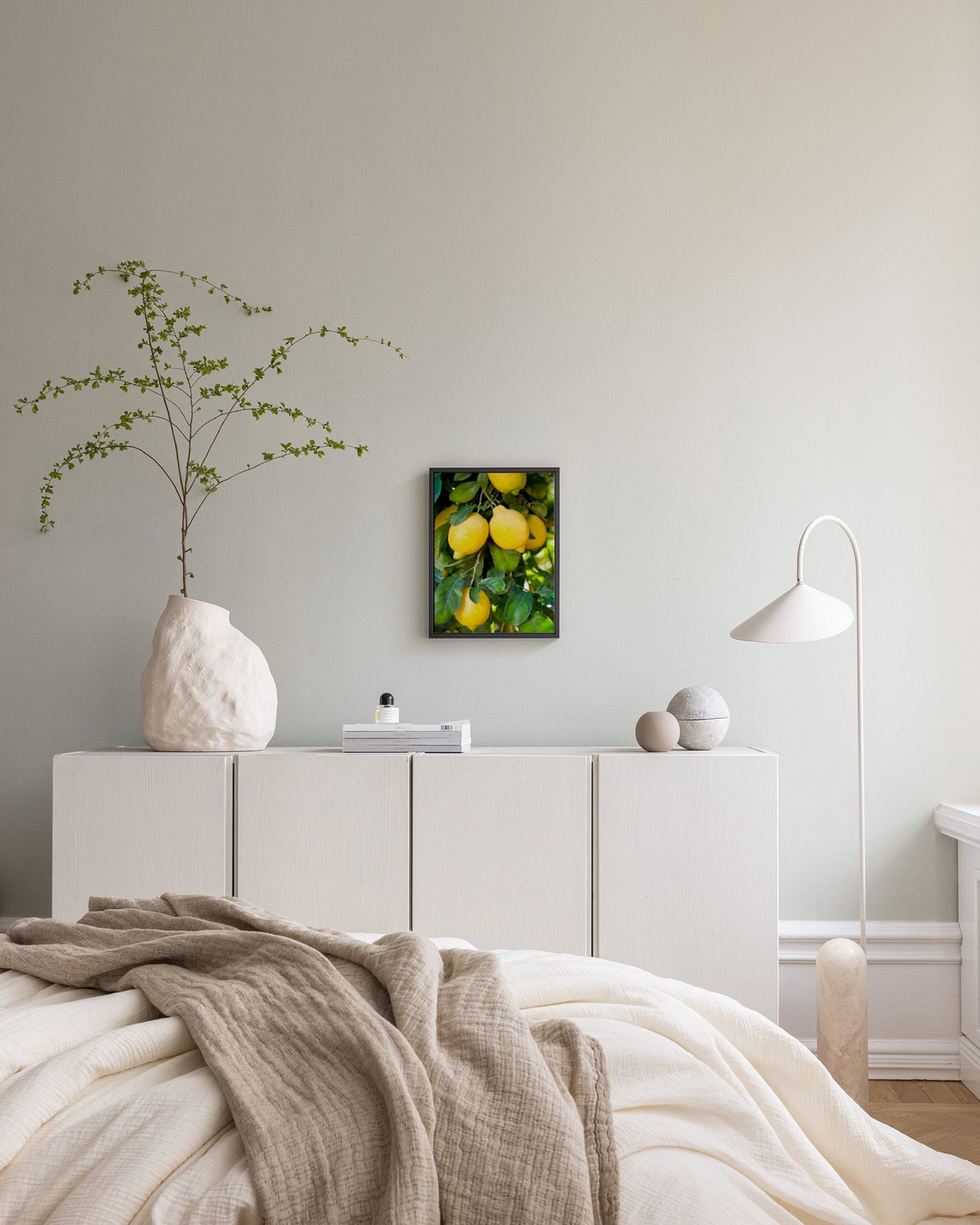 Fresh Lemons Canvas print