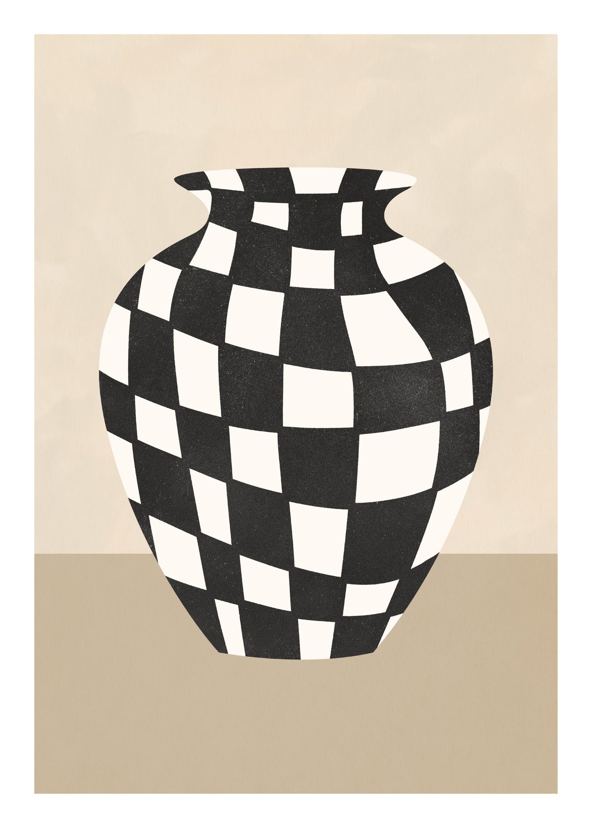 Chequer No2 Print