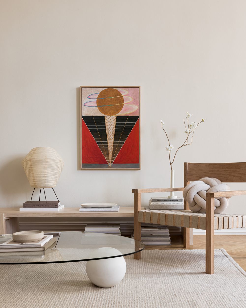 Canvas print - Group X, No. 2, Altarpiece by Hilma of Klint