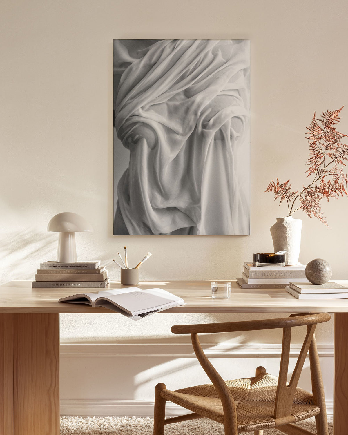 Wet Shirt Canvas print