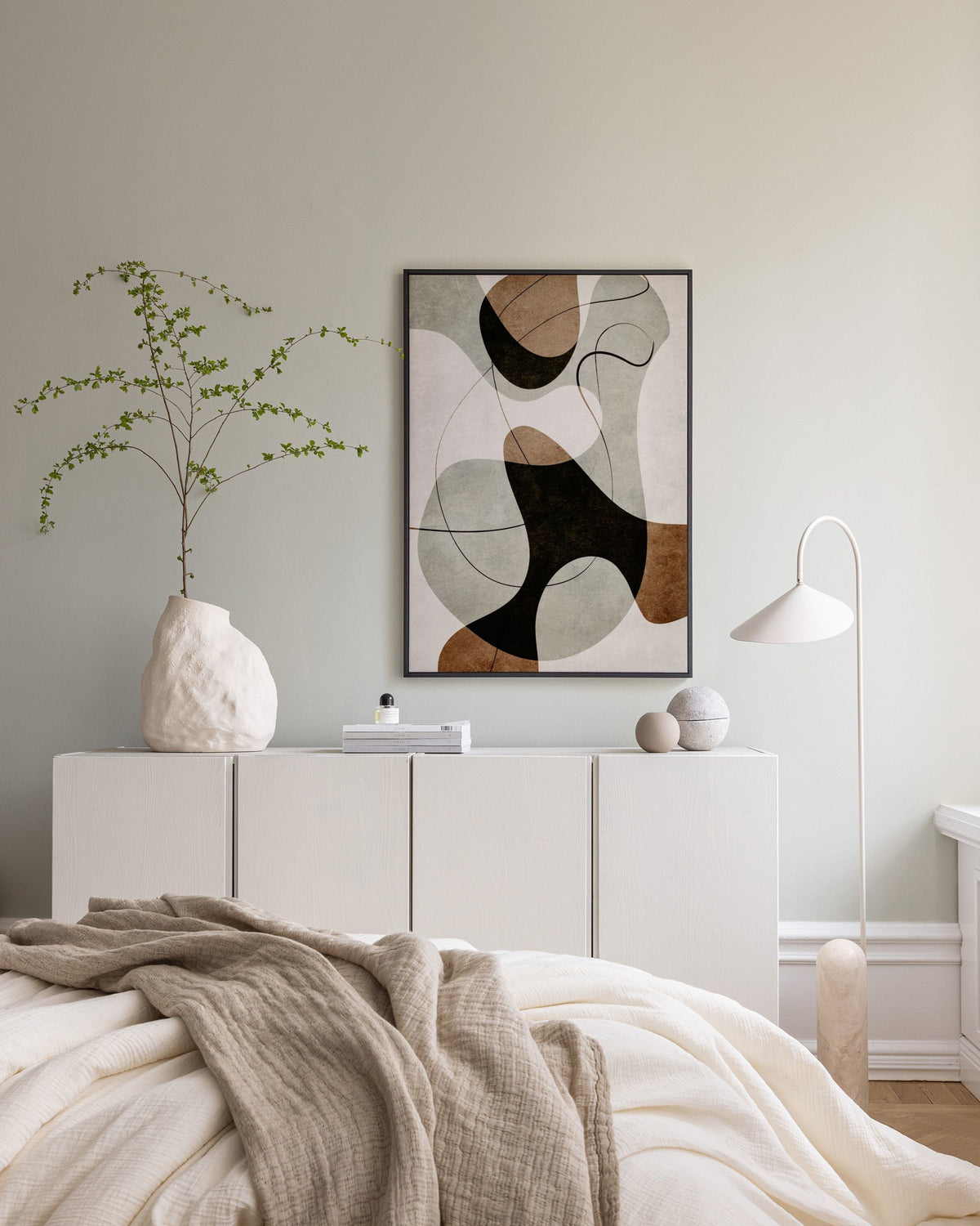Vivid Shapes No1 Canvas print