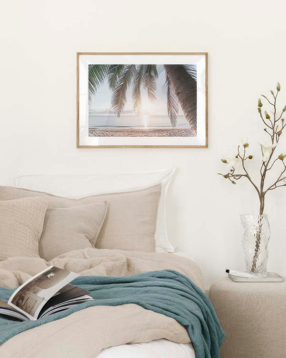 Tropical Beach Sunset Print