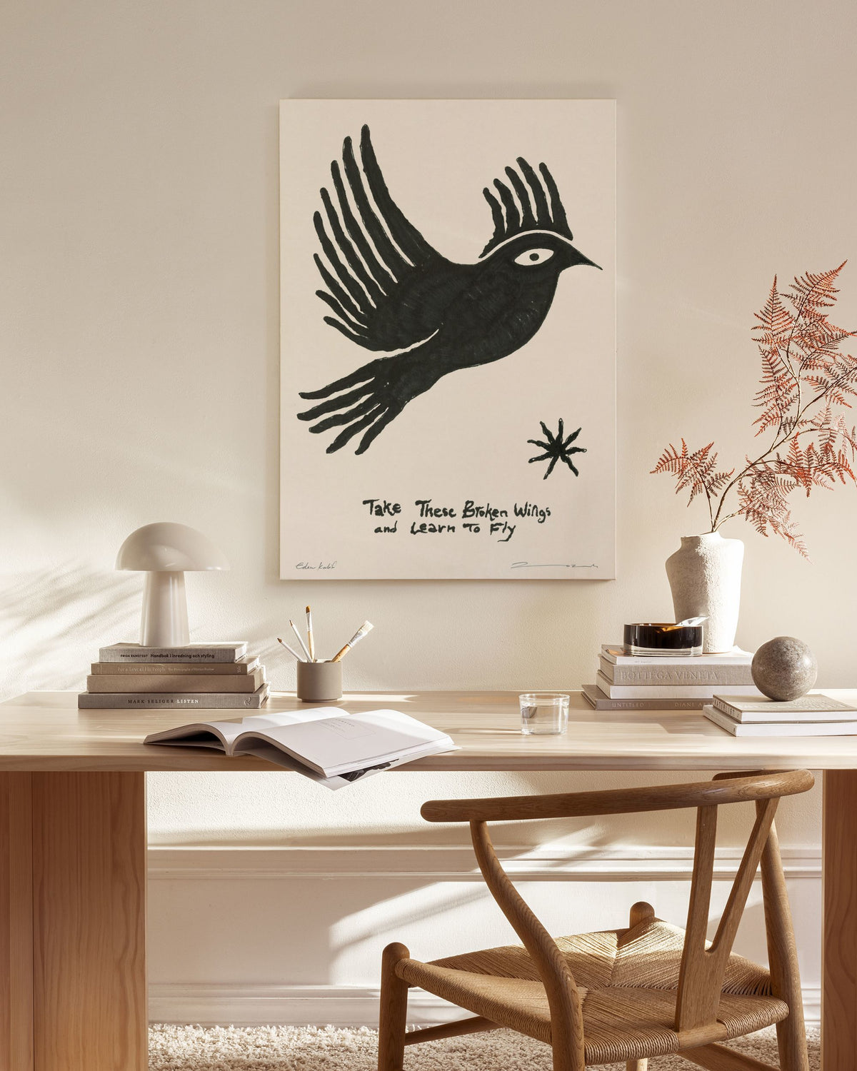 Eden Kalif - Learn to Fly Canvas print