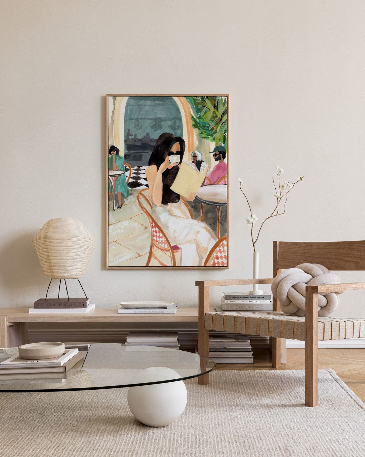 Laura Page - Italian Girl Canvas print