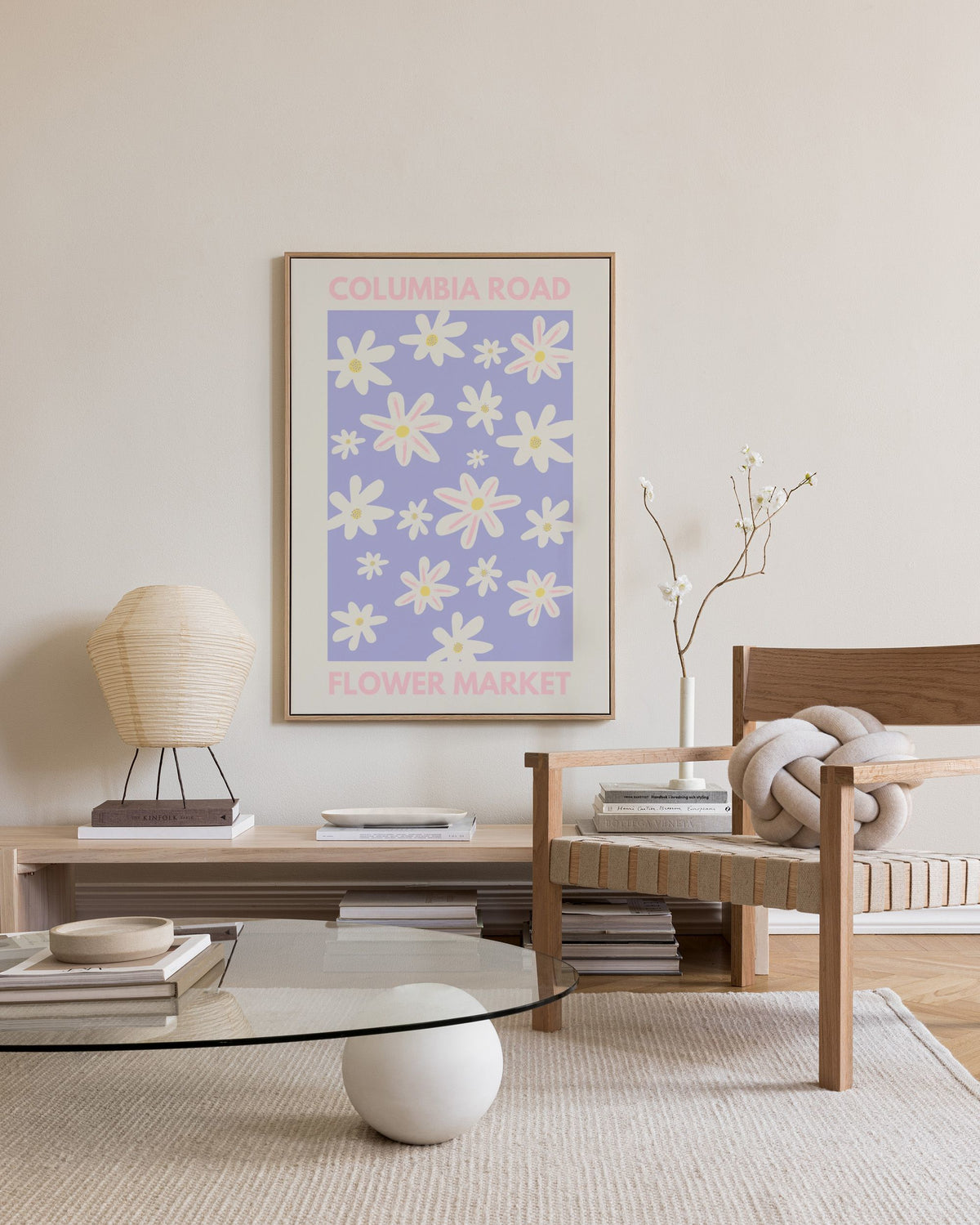 Columbia Road Canvas print