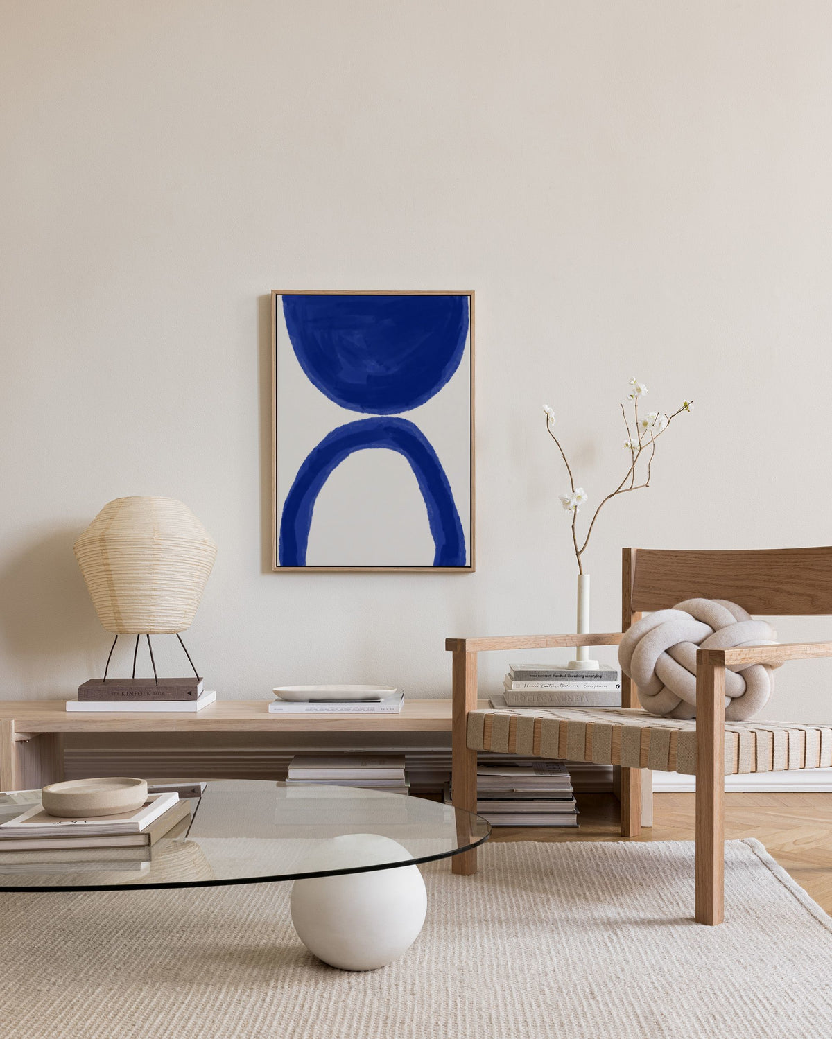 Un Po' Di Blu No1 Canvas print