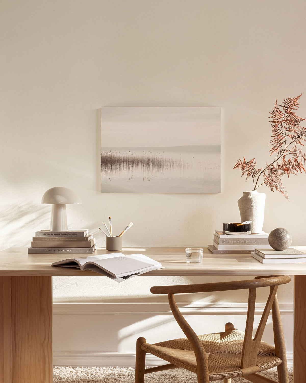Calm View Canvas print